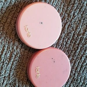 Tarte blush and pretty vulgar eyeshadow palette